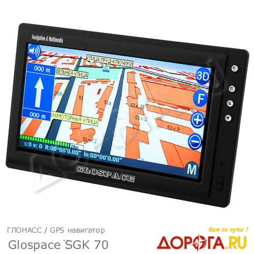 Автомобильный навигатор Глонасс GPS